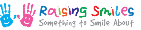 Raising Smiles logo. estimates, what we require page